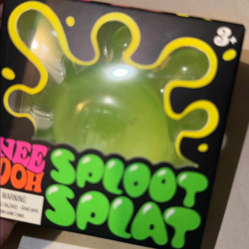 Nee Doh Sploot Splat Toy|choice of green or blue choose 1 - Picture 2 of 9